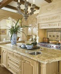 Absolutely Love This Glorious Rather Glamorous Kitchen With Its Divine Granite French Country Decorating Kitchen Country Kitchen Decor Country Style Kitchen