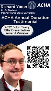 Here is Ph.D. candidate Richard Yoder talking about his paper "Les Pierres  de Scandale: Jaqueline-Aimée Brohon and Her Revolutionary Reception  #ACHAatScranton