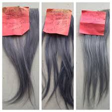 Aveda Gray Hair Color Formulas Done On Blonde Hair Wefts Follow Christybruski On Instagram Elite Hai Aveda Hair Color Hair Color Formulas Grey Hair Color