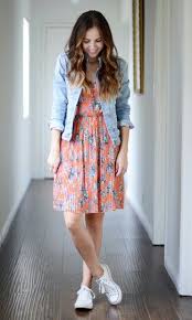 An Outfit I D Wear Denim Jacket Converse Cute Dress Fashion Summer Skirts Dressy Outfits Fashion