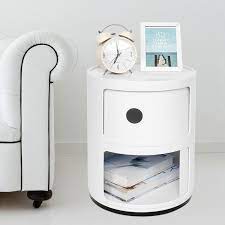 Placé à côté de votre lit ils vous permettront d'avoir un espace de stockage à proximité. Table De Chevet Table De Nuit Moderne Table D Ppoint Style Moderne Tables De Chevet Blanc Pai Cdiscount Maison