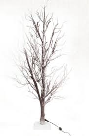 4 Led Lighted Frosted Brown Twig Tree Table Top Decoration Warm Clear Lights Special Offer Ahead Christmas Trees Twig Tree Table Top Decor Tree Table
