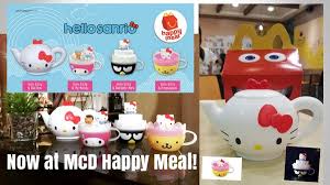 Happy meal is not available at the following mcdonald's ® restaurants: Hello Sanrio Series Toy Gifts Are Now In Mcd Happy Meal Malaysia Miri City Sharing