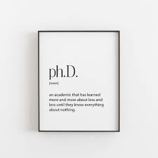 Phd Gift Phd Definition Phd Graduation Gift Doctorate Etsy Phd Gifts Phd Graduation Gifts Phd Graduation