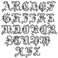 Alphabet In Different Fonts Google Search Lettering Alphabet Lettering Initial Fonts