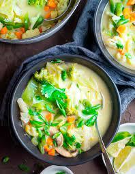 The flavorful topping is a basil pistou, a mixture similar to pesto minus the pine nuts. 15 Healthy Weight Loss Soups Under 200 Calories The Clever Meal