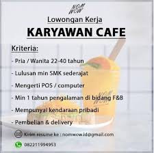 (0333) 845194 genteng banyuwangi jawa timur 68465 Lowongan Kerja Karyawan Cafe Jakarta Gibran Waluyo 8 Oct 2020 Loker Atmago Warga Bantu Warga