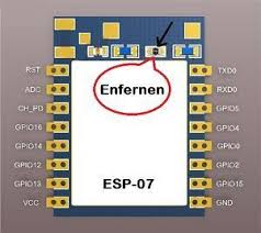 Esp8266 Esp 07 Fur Den Batteriebetrieb Bitte Lot Batteriebetrieb Bitte Den Electronic Esp07 Esp8266 F Arduino Arduino Projects Electronics Projects