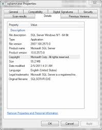 Remember, the version number is in the form yymm—so 1607 means the 7th month of 2016. How To Tell What Sql Server Versions You Are Running