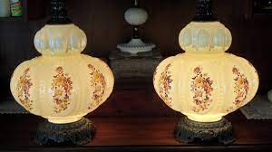 Vintage bulbs are included to complete the look. Falkenstein Bubble Beaded Regency Style Lamps Pair Vintage Collectors Weekly