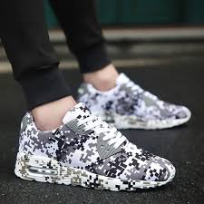 Buy Casual Shoes Fashion Breathable Air Mesh Unisex Hot Sale Footwear Wayfarer Size Camouflage Light Weight Shoes Men