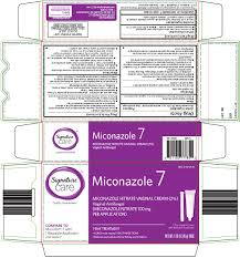 We hope you continue to do business with us for many years to come. Buy Signature Care Miconazole 7 Miconazole Nitrate 2 G 100g Safeway