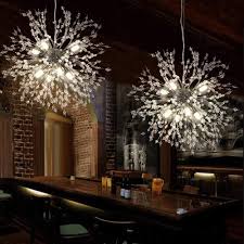 Us 11151 41 Offgdns Kronleuchter Feuerwerk Led Licht Edelstahl Kristall Kronleuchter Beleuchtung Globe Wohnzimmer Schlafzimmer Restaurant