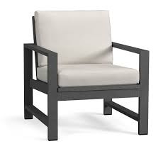 Indio Metal Lounge Chair Slate Pottery Barn In 2020 Metal Lounge Chairs Lounge Chair Outdoor Occasional Chairs
