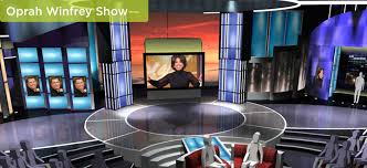 Cbs has just announced a primetime special airing on sunday, march 7 that'll see none other than oprah winfrey in conversation with the duke and duchess of sussex, meghan markle and prince harry. 08 Oprah Bkd Jpg 940 430 Tv Set Design Oprah Tv