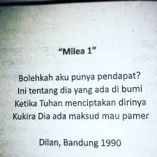 Cacatnya harian padi baiq : Life S Story Dilan 1990 Oleh Pidi Baiq Dilan Pidibaiq