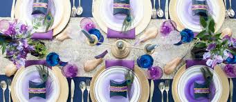 See more ideas about table decorations, wedding table, table settings. Elegant Navy And Purple Wedding Table Ideas Fun365