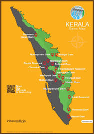 Kerala from mapcarta, the free map. Dams In Kerala Kerala Tourist Map Dam