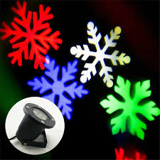 Have some fun this holiday season with this customizable projector! Garden Lighting Equipment Moving White Snowflakes Led Landscape Laser Projector Lights Wall Party Display Garden Patio Breadcrumbs Ie