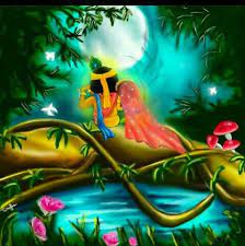 Vivek Prajapati Krishna Radha Painting Krishna Wallpaper Lord Krishna Wallpapers