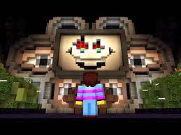 If your minecraft level is below 19，sans won't attack you. Omega Flowey Boss Fight Undertale In Minecraft Youtube