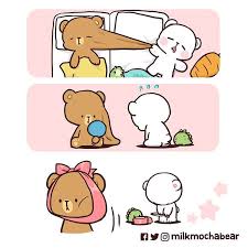 Milk Mocha Bear Official No Instagram Feel Free To Tag Your Loved Ones Follow Milk Cute Bear Drawings Cute Love Gif Cute Love Cartoons