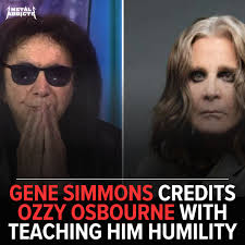 GENE SIMMONS Credits OZZY OSBOURNE With Teaching Him Humility