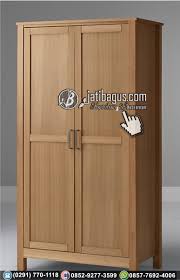 Lemari pakaian jati 2 pintu minimalis. Jual Lemari Pakain Minimalis 2 Pintu Jati Asli Terbaru