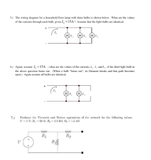 Basic table or floor lamp lamp rewiring diagram. Solved 5 The Wiring Diagram For A Household Floor Lamp Chegg Com