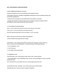 Oleh itu corak terdiri daripada corak terancang dan corak tidak terancang. Membuat Corak Dan Rekaan