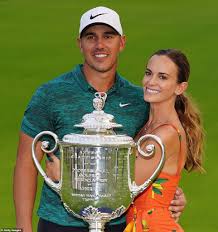 Team and erica herman walk on the first hole during sunday singles matches of the presidents cup at liberty national golf club on october 1, 2017 in jersey city, new jersey. A Restaurant Manager An Ice Hockey Icon S Daughter Meet The Ryder Cup Wags Express Digest