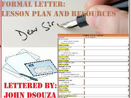 Formal Letter Writing Lesson Plan Resources Formal Letter Writing Writing Lesson Plans Writing Lessons
