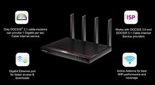 Netgear Nighthawk X4s C7800 Wireless Router Cable Modem Cable Modem Router Netgear