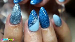 02.01.2020 · blue acrylic nail art design. How To Blue Acrylic Nails Color Block Design Notpolish Youtube