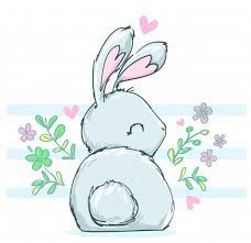 Lapin tenant illustration de carotte, lapin de pâques lapin kavaii dessin mignon, lapin mignon, mammifère, peint png. Dessin Mignon Lapin Avec Des Fleurs Bunny Drawing Cute Drawings Drawing Bunny
