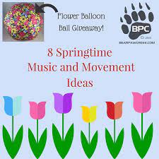 Songs for early childhood development. Welcoming Spring With Music And Movement Activities Movement Activities Movement Idea Music And Movement