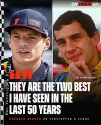 Max Verstappen hailed as “the greatest of all time” alongside Ayrton Senna  by F1 rookie Gabriel Bortoleto 👏🏁