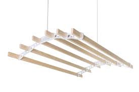4 lath edwardian kitchen ceiling pulley clothes horse airer dryer rack laundry. The Six 6 Lath Wooden Pulley Clothes Airer Clothesmaid