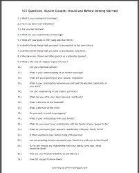 Things you must know before getting married in islam i mufti menk (2019). Live Learn Laugh 101 Questions For Muslim Couples To Ask Before Marriage Before Marriage Muslim Couples Marriage Inspiration