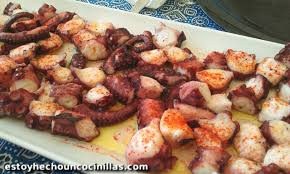 Comment Faire Le Poulpe A La Galicienne Pulpo A La Gallega Recette Facile L 39 Une Des Recettes De Cuisine Recette Poulpe Recettes De Cuisine Espagnole
