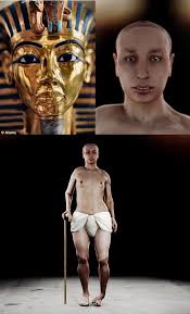 She Who Loves The Rain The Real Face Of King Tut Pharaoh Had Girlish Ancient Egyptian Art Egyptian Art Ancient Egypt