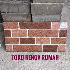 Jual Keramik Dinding 30x60 Motif Bata Keramik Dinding Bata Tempel Keramik Dinding Pagar Keramik Batu Alam Indonesia Shopee Indonesia