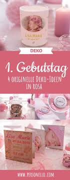 Deko Und Geschenkideen Zum Ersten Geburtstag Des Kleinen Stolzes Gestalte Jetzt Deine Deko Originelle Geschenke Zur Geburt Einladung 1 Geburtstag Geschenke