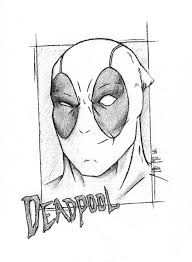 Learn how to draw the easy,. Deadpool Drawing Deadpool Sketch Easy Drawings