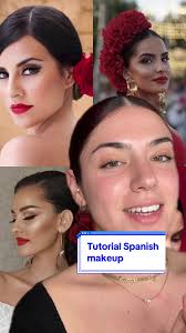 Tutorial de maquillaje español/flamenco ❤️ 💃🏻 #spanishmakeup  #tutorialdemaquillaje