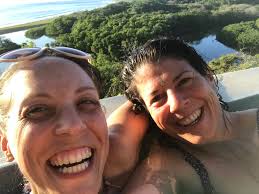 Meeting inspiring young women at Bates commencement