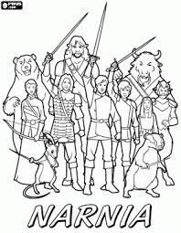 The Army Of Narnia Ready For Combat Coloring Page Lots Of Narnia Coloring Pages Coloring Pages Narnia Chronicles Of Narnia