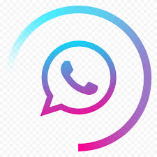 Tiktok wallpapers top free tiktok backgrounds. Hd Creative Circle Blue Gradient To Purple Whatsapp Icon Png Citypng