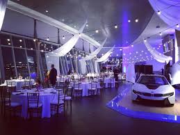 Showroom Transformed Into Stunning Event Space At Classic Bmw Plano Lighting Inspiration Event Space Photo Lighting