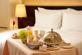 Room service is a personalized service offered by medium or large luxury hotels which provide their guests unique opportunity to order & enjoy food & beverage in their own room which ensures privacy, convenience & great dining experience. Al Khoory Atrium Hotel Al Barsha Dine
